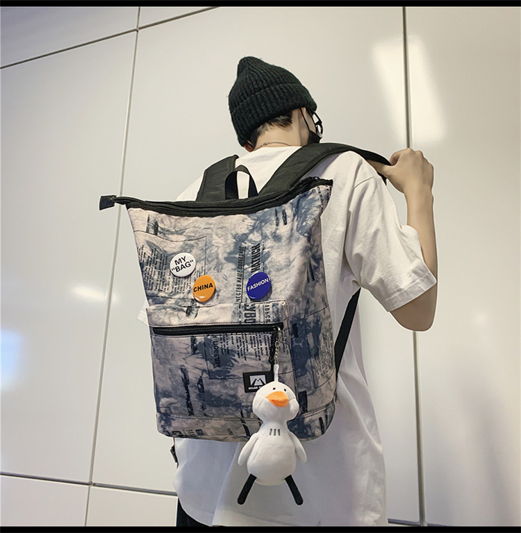 Schoolbag College Students New Japanese Large-capacity Leisure Travel Backpack display picture 5