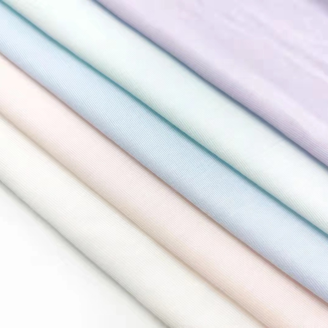 machining 50 Cotton Spandex Sweatcloth Viscose fibre modal Fabric Stretch cotton Malibu Close cloth