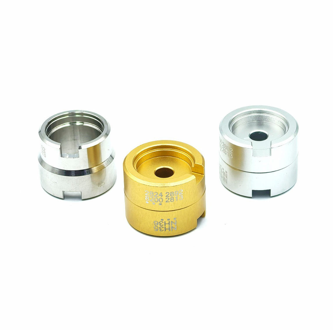 修表工具 手表机芯座 铝制双面机芯座 2824-2892-8200-NH35-NH36