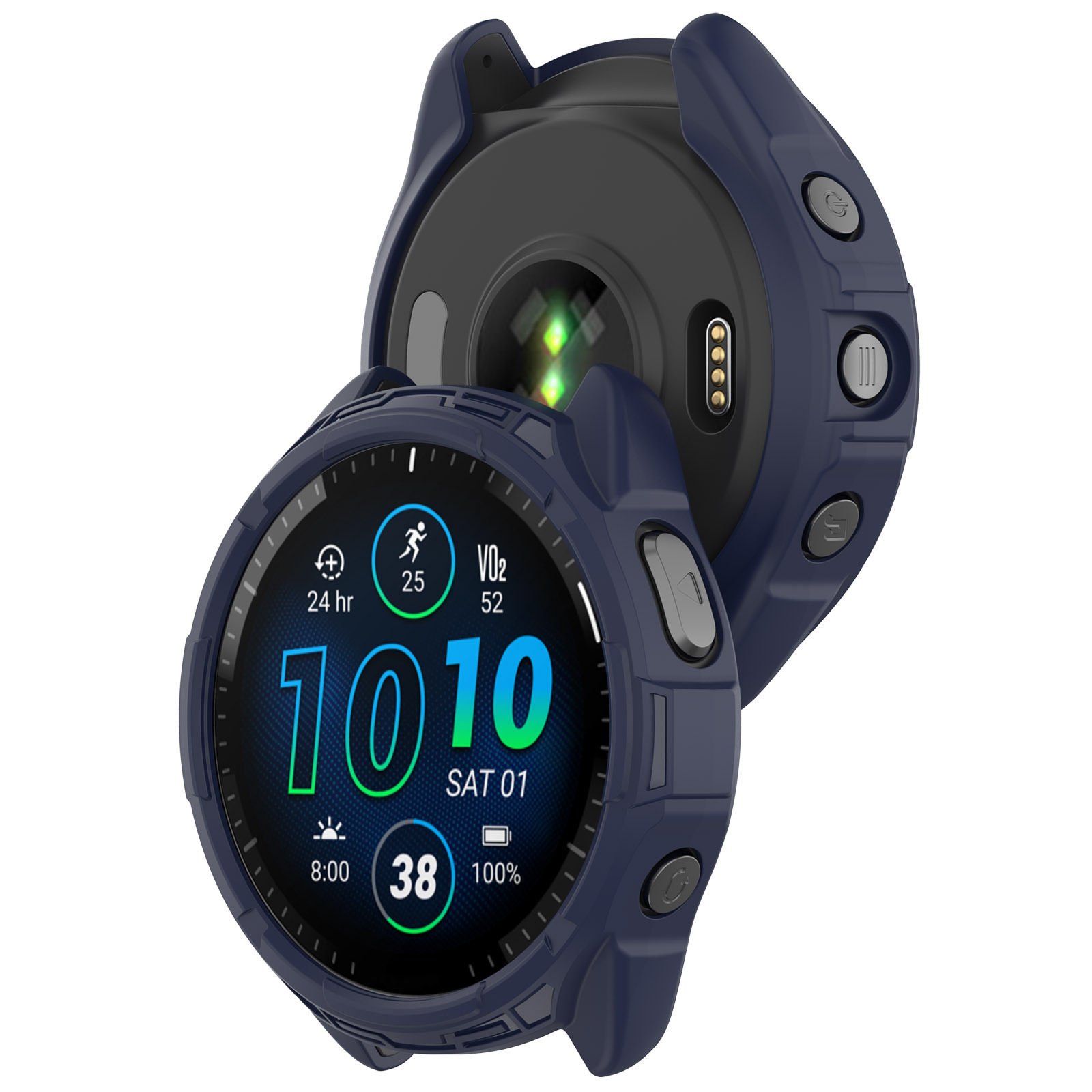 Xinyuan Shuntong is equipped with a tpu soft rubber openwork armor case for the Garmin Forerunner965 watch undefined