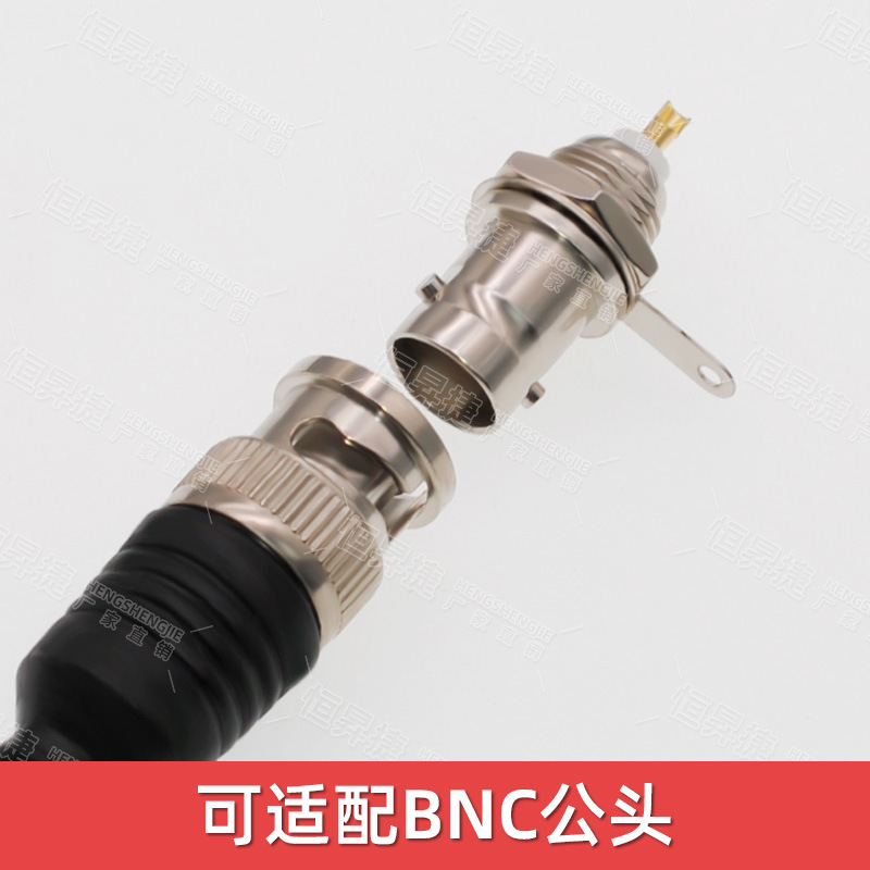 镀金芯 焊接式BNC座 BNC Q9母座 Q9插座 面板示波器插座