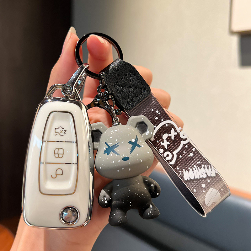 Ford Forrest Key Set Women's Mondeo Fox Sharp World Explorer Special High-end Key Case Ford Forrest Key Set Women's Mondeo Fox Sharp World Explorer Special High-end Key Case