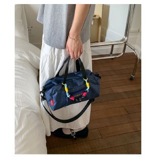 卸売 夏用 シングルショルダー クロスボディバッグ おしゃれ カジュアル オレンジ ナイロン生地 ジッパー付き バックパック|undefined
