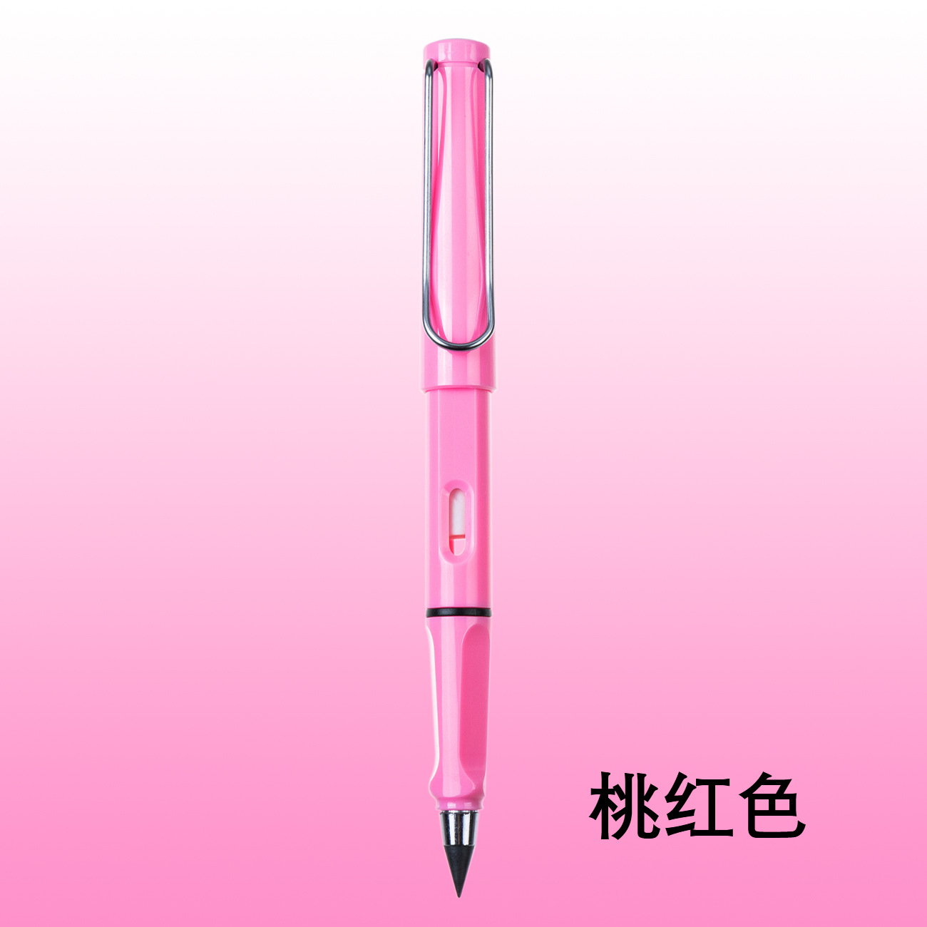 Negro tecnología eterna lápiz no hay necesidad de cortar la tinta estudiante formal práctica pintura no es fácil romper lápiz borrable