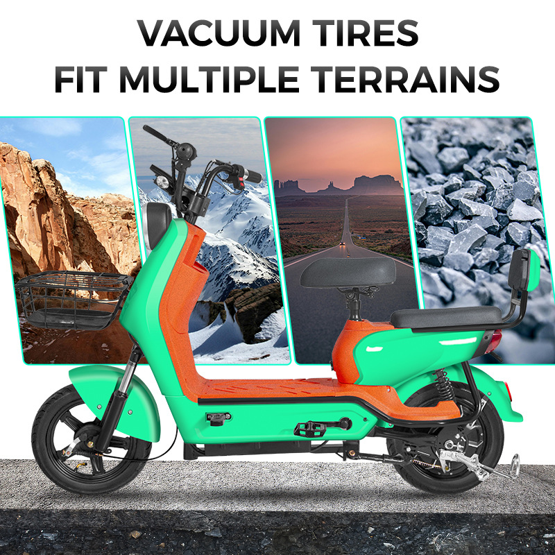 Comercio exterior transfronterizo coche de batería doble e-bike coche eléctrico portátil 48V Shenniu bicicleta eléctrica de dos ruedas