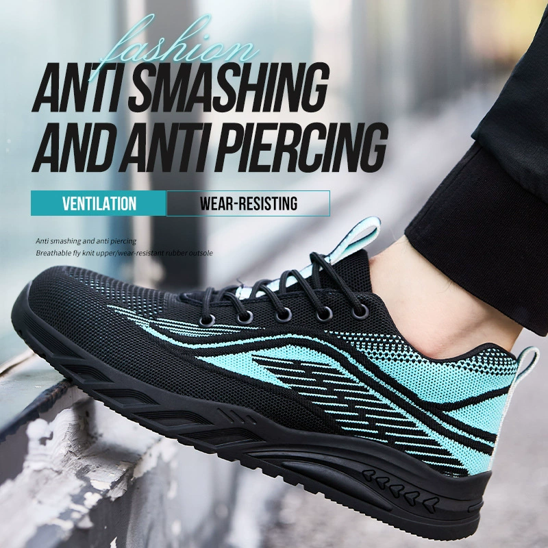 Трансграничная обувь по страхованию труда Новый противоударный и проколотый