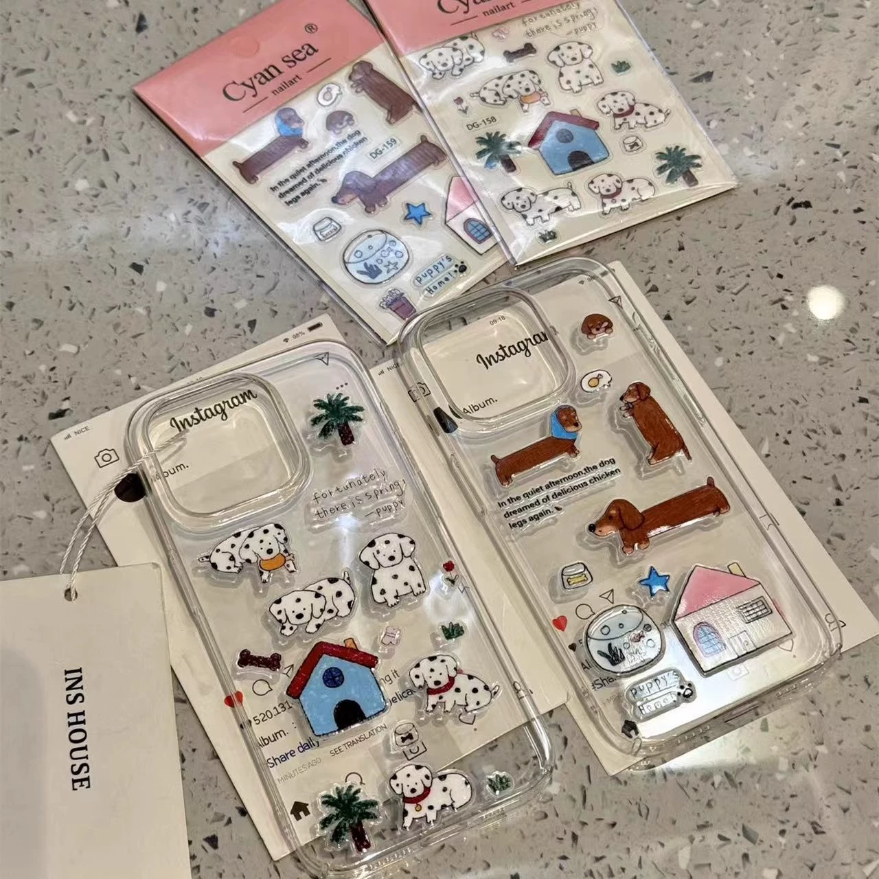 Наклейка с милым логотипом, высокого качества, совместима с iPhone 16, чехол для телефона, 16 Pro Max, 13