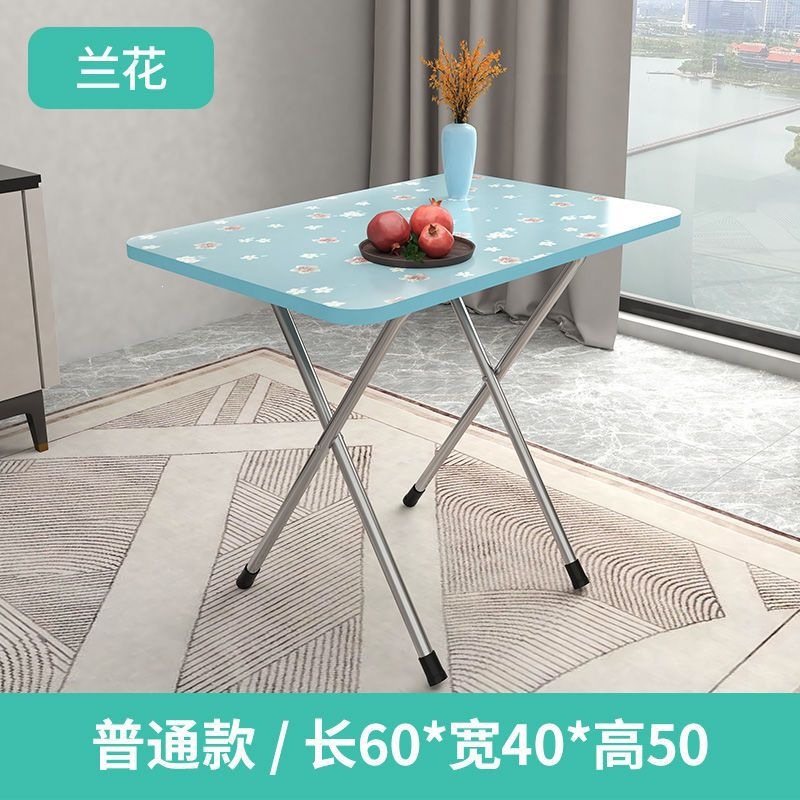 Fábrica directa mesa plegable rectangular mesa de comedor doméstica dormitorio dormitorio mesa pequeña al lado de la cama escritorio al aire libre image 11