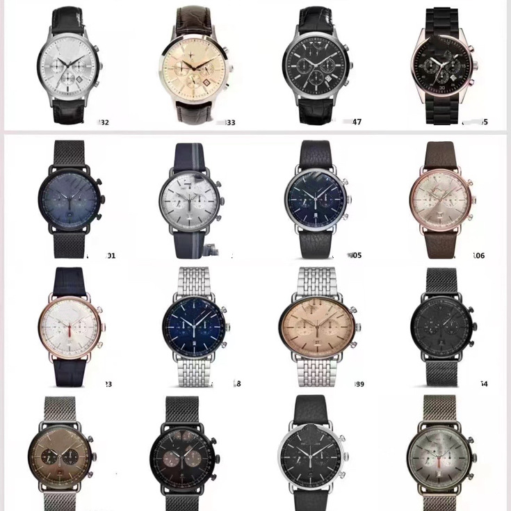 Foreign Trade Armani Watches 905 5906 5890 5920 919 5858 5889 5891 Watch Supply