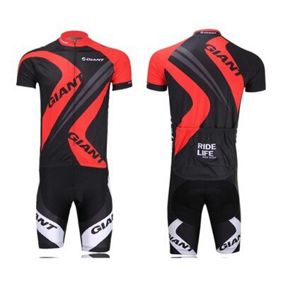 2023 new short-sleeved cycling jersey suit men's and women's quick-drying wicking mountain road bike sportswear