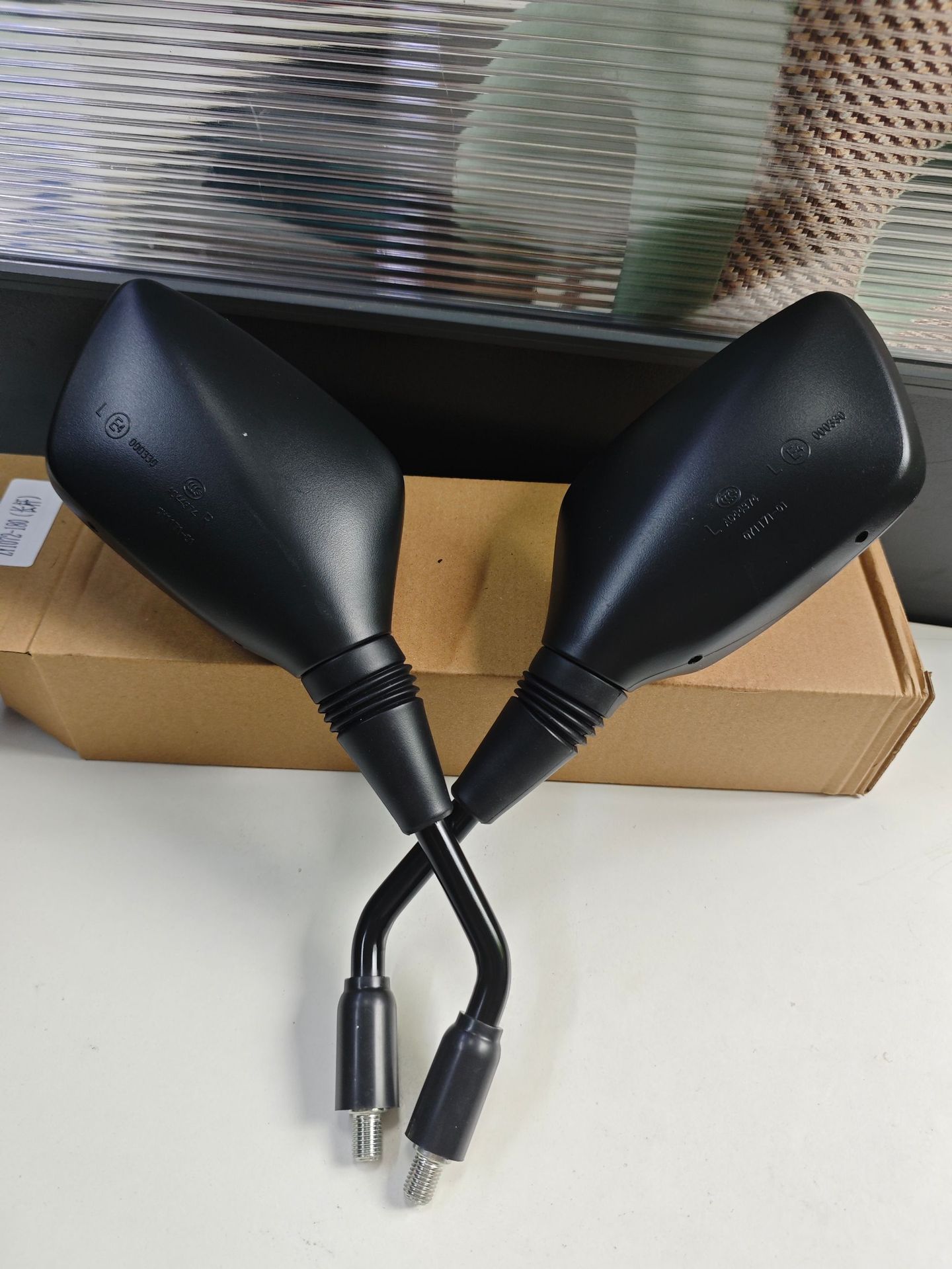 Suitable for Haojue Linmu Dl250 Lichi Gw250S 250 250F Uy Motorcycle Rearview Mirror Reversing Mirror