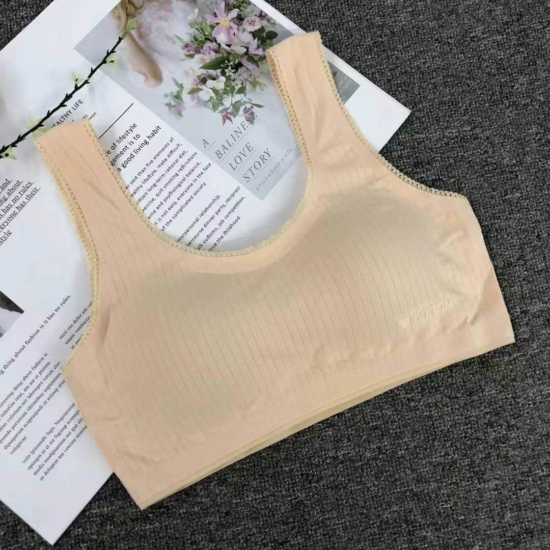 Nuevo chaleco de alta calidad de la mujer sin anillo de acero de la niña sin marcas, bra de yoga, ropa interior deportiva, mujer al por mayor