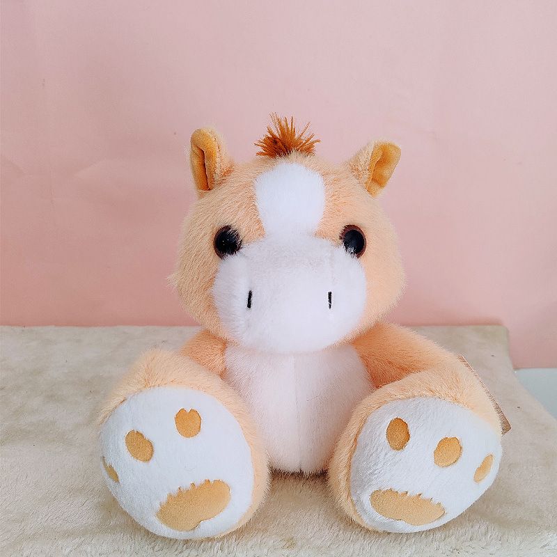 Muñeca de animal de patas grandes original lindo panda koala zorro mapache muñeca de peluche muñeca de confort al por mayor