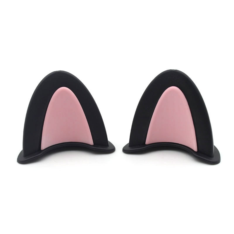 Cute Girl Helmet, Diàndòngchē Auto Parts and Accessories - suede-black-embossed-black