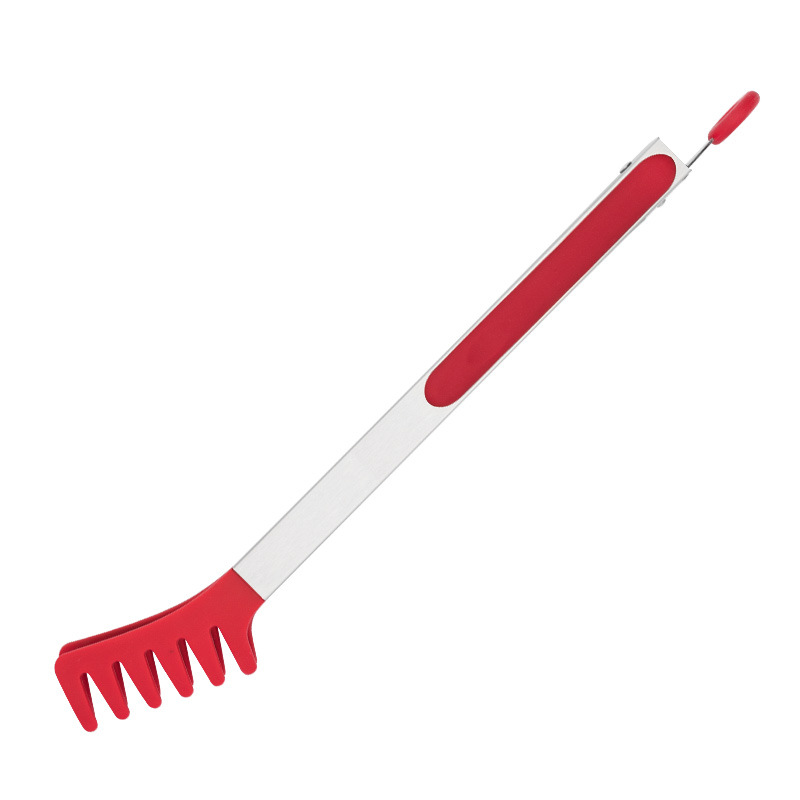 Clips de alimentos de acero inoxidable de silicona personalizados, clip de pasta, clip de fideos, clip de ensalada fría, clip de molde de sopa, clip de buffet
