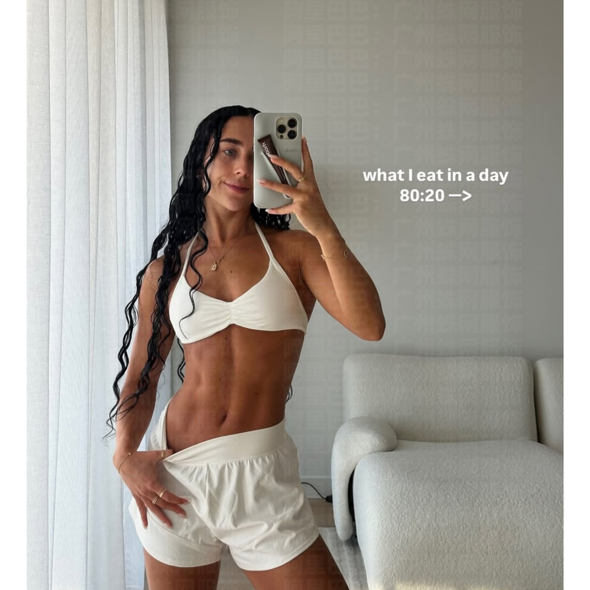 라이트 그레이(심리스 스파게티 스트랩)