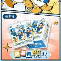 Новая коллекция карт Дональд Дак 90-летие коллекционной карты моды Disney Blind Box периферийные карты целая коробка