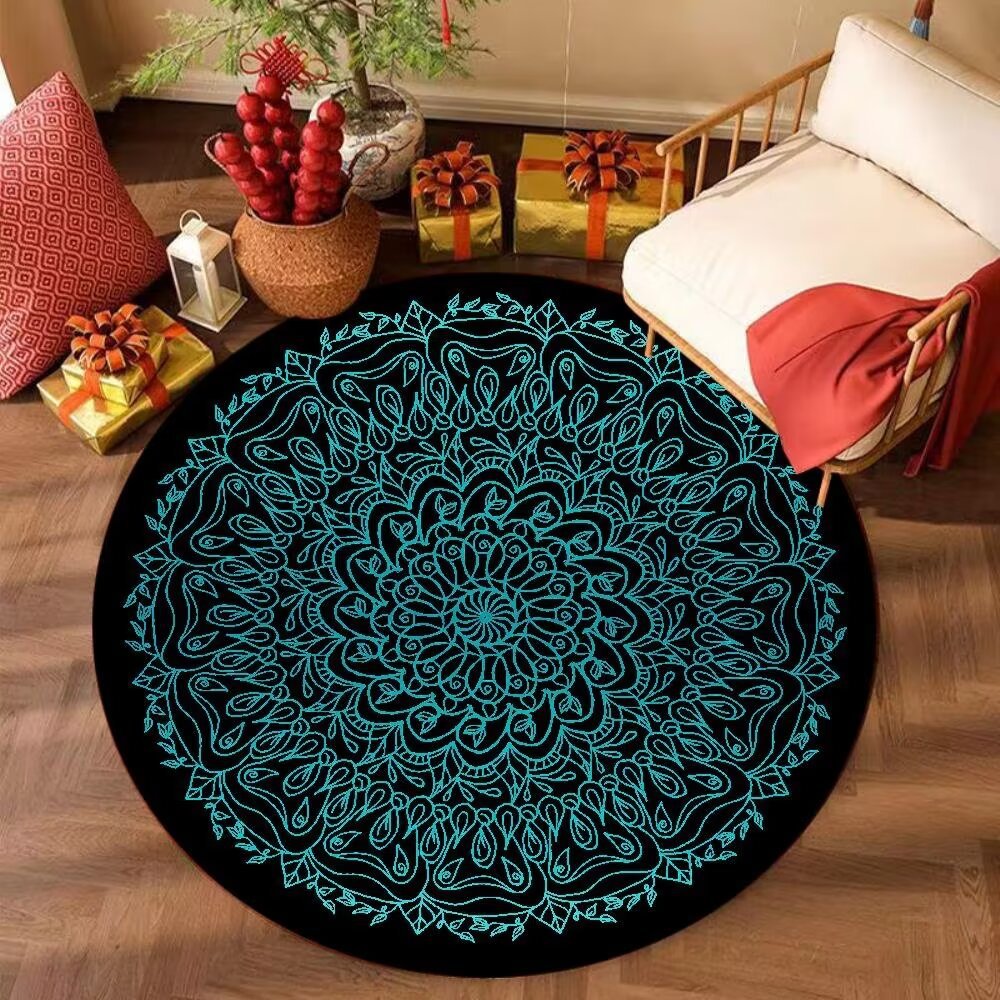 둥근 바닥 매트 3-68