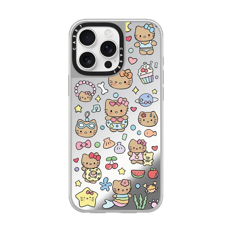 CASET联名夏威夷KT猫用苹果iPhone16ProMax手机壳15Pro潮牌14镜面|undefined