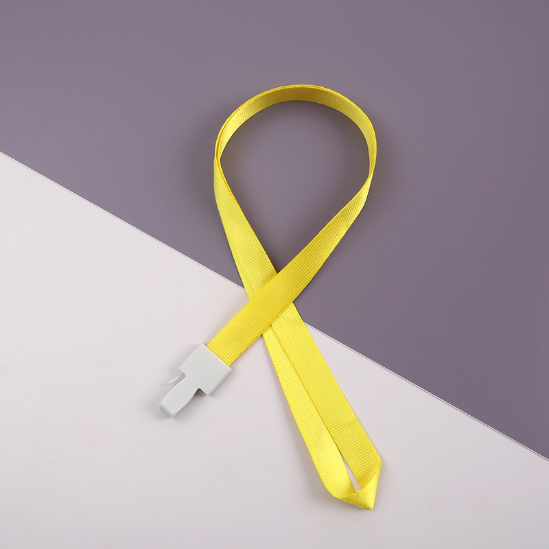En stock Tarjeta de Identificación insignia cordón Tarjeta de fábrica plástico gancho exposición estudiante cordón cuello cuerda tarjeta de trabajo cuerda al por mayor