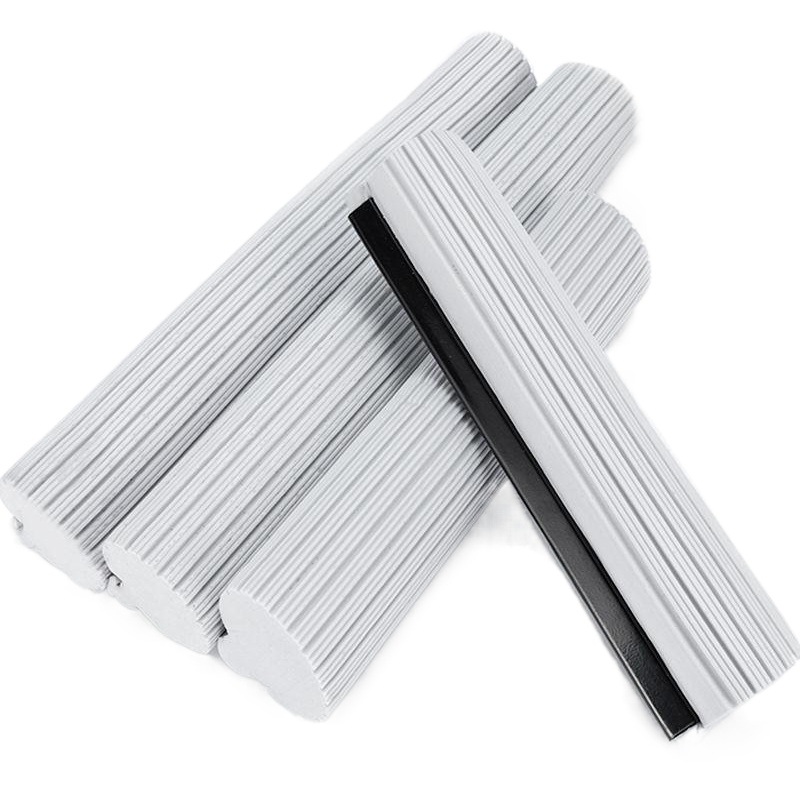 Esponja cabeza de trapeador reemplazo de la cabeza de algodón rodillo plegable cabeza de algodón absorbente a juego accesorios de reemplazo de cabeza de trapeador