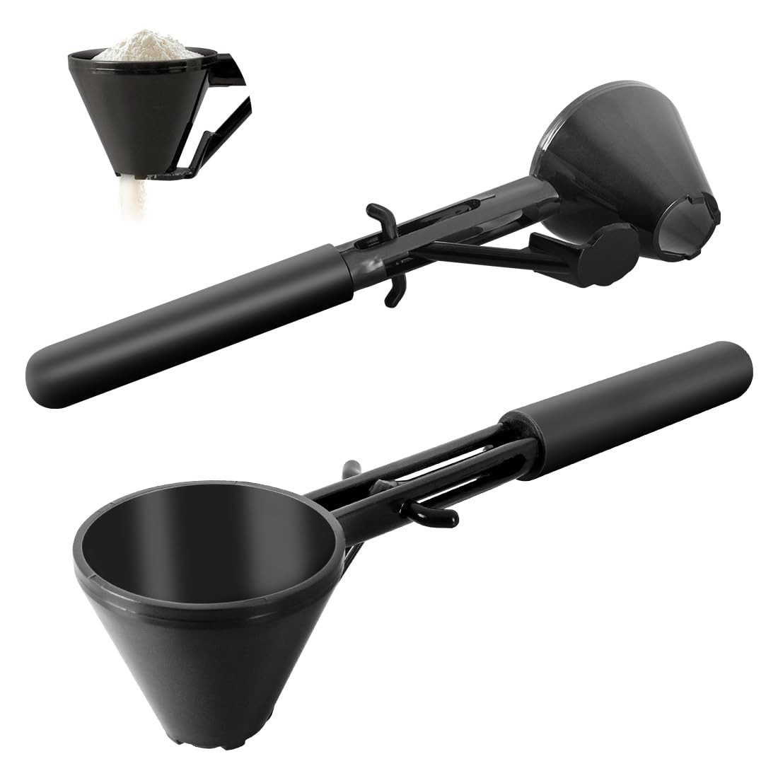 Measuring spoon, coffee funnel, sports children's milk powder 4