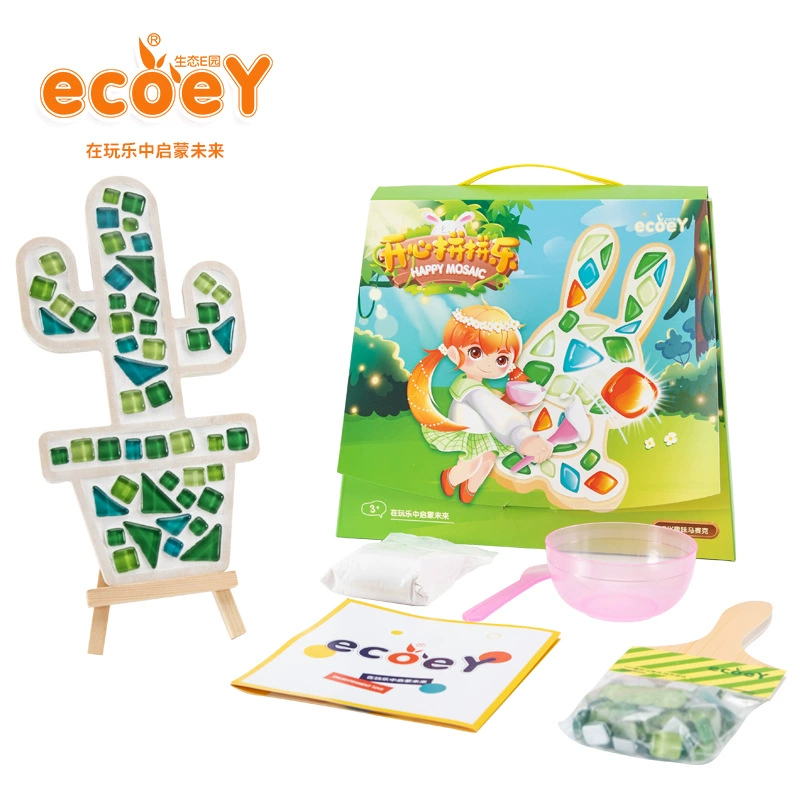 Расписанная доска для рисования, мозаика, мини-хижина, конструктор, дом, игрушка, ручной работы, граффити