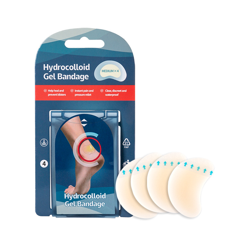 Fábrica al por mayor blister pulido post tacón alto mujeres antidesgaste combinación pegatinas silicona casual pegatinas anti-desgaste