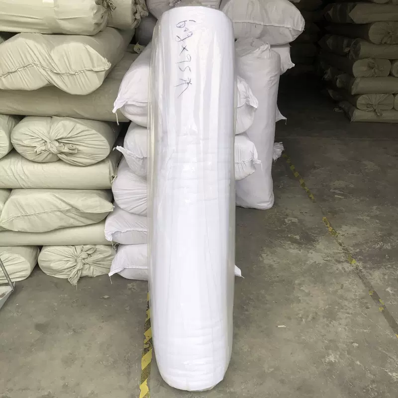 80克服装针刺棉 棉衣门襟棉 袋口领子填充棉 热轧针刺棉