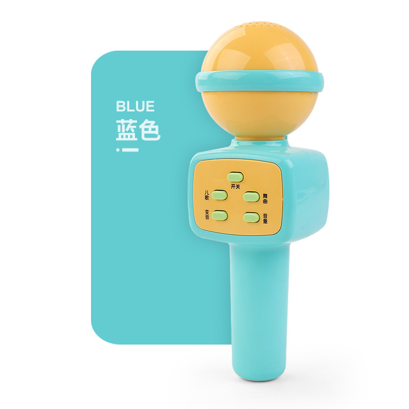 Micrófono inalámbrico para niños sonido en un micrófono de eco para la educación temprana acertijo canto bebé juguetes de karaoke niñas