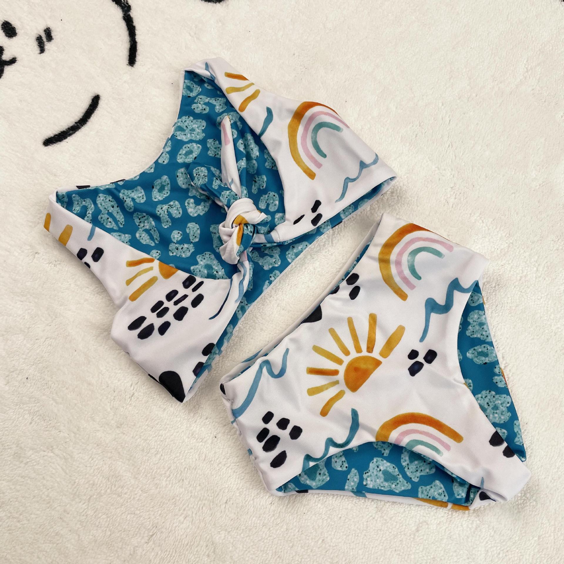 Muchachas Sol Sandía Traje De Baño Para Niños display picture 6