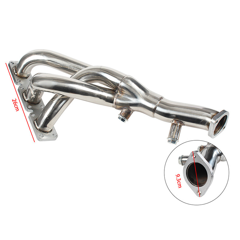Modified Head Section Stainless Steel Exhaust Pipe Car Exhaust Manifold Kit Suitable for Bmw E46 Large Displacement