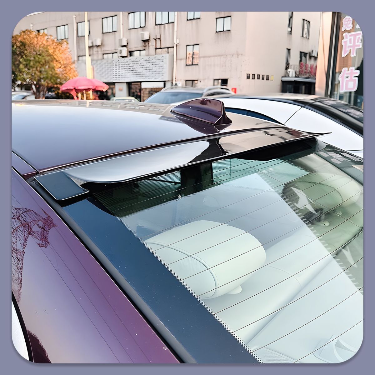 Suitable for Bmw 3 Series, 4 Series, 5 Series G30530I 525I Sports Roof Wing Mpm4M5 5 Series Pro Rear Wing