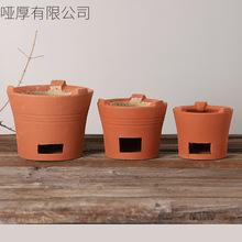 木炭炉红泥炉烧烤炉土炉入宅炉风炉茶炉砂锅干烧煲耐火锅陶瓷锅