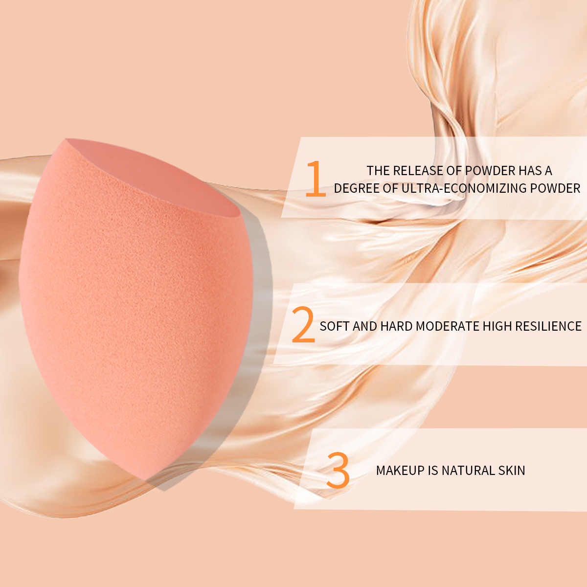 Venta caliente transfronteriza RT cabeza redonda grande cepillo suelto herramientas de belleza rubor sombra de ojos belleza huevo combinación maquillaje cepillo traje