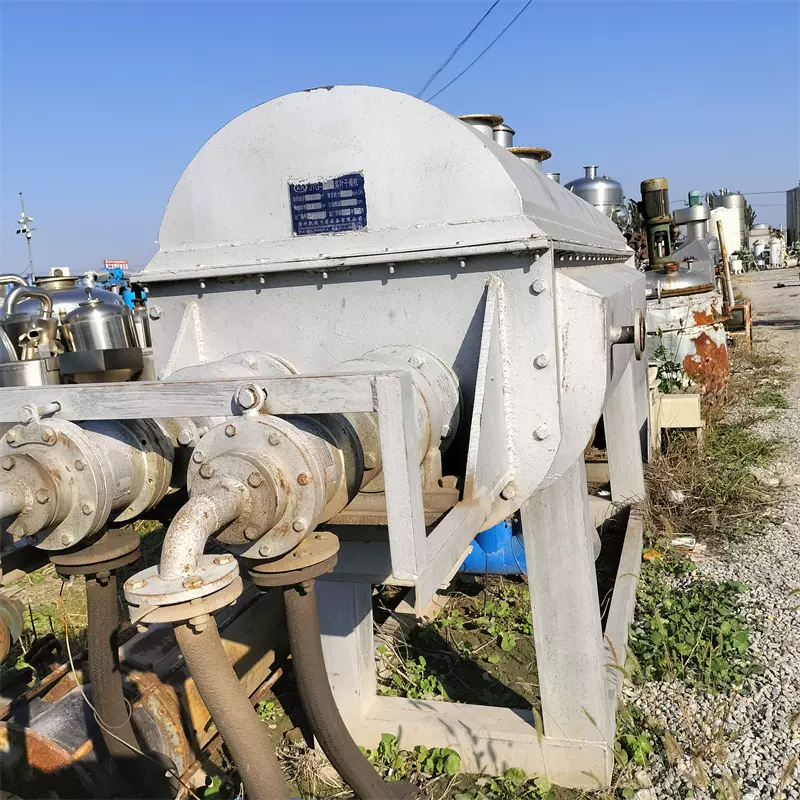 二手双轴桨叶干燥机 空心式干燥设备 污泥干燥机