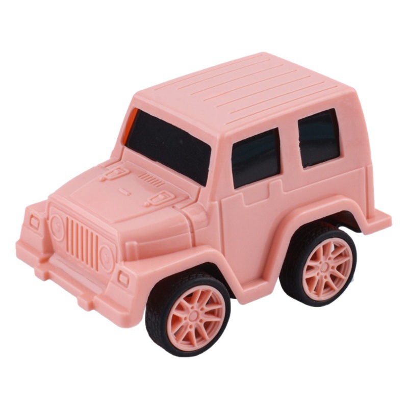 Los niños tiran hacia atrás deslizante vehículo todoterreno resistente a la caída mini modelo de coche al por mayor puesto juguetes niños y niñas pequeños regalos