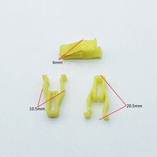 适用吉利自由舰金刚熊猫全球鹰仪表台卡子中控台面板塑料卡扣