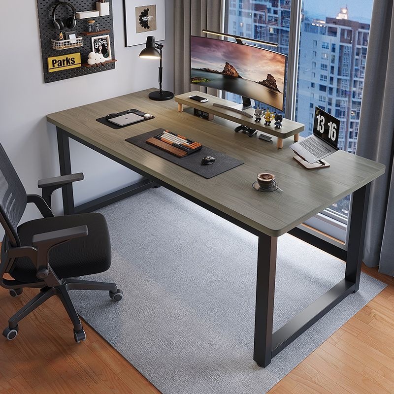 Computer Desk, Desktop Home-Use Simple Study Desk, Modern Minimalist Work Desk, Rental Bedroom Study Writing Desk