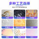 Carton Custom Packaging Box Window Film Hot Stamping Concave Uv Color Box White Card Aluminum Foil Perfume Cosmetics Color Box