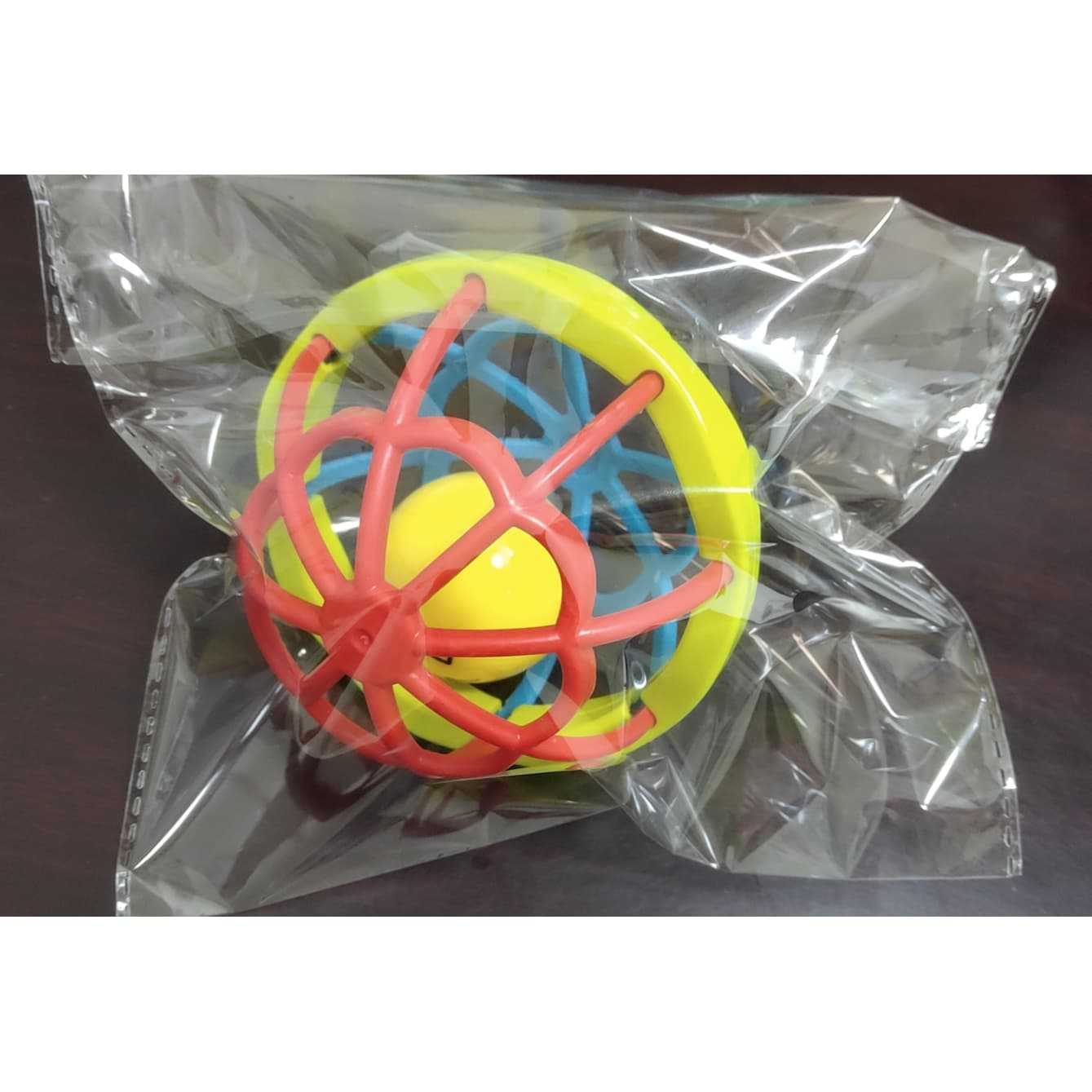 Bola de agarre de mano de bebé, campana de ejercicio, goma suave, campana de mano, brochetas de pescado, mordedor, juguetes educativos para bebés de 0 a 1 años, venta directa