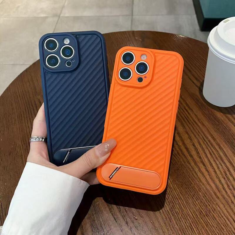 Cheap Carbon Fiber Twill Colorful Soft Tpu with Stand Mobile Phone Protective Cover All-Inclusive Fine Hole 17Pro Mobile Phone Case Cheap Carbon Fiber Twill Colorful Soft Tpu with Stand Mobile Phone Protective Cover All-Inclusive Fine Hole 17Pro Mobile Phone Case