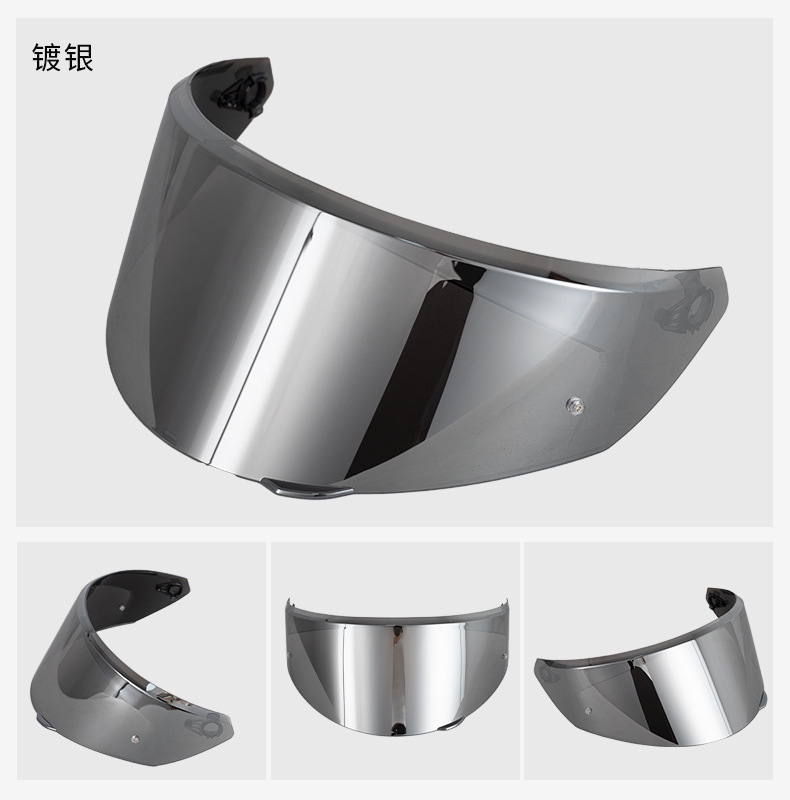 New K3 Motorcycle Helmet Lens Adapted to Upgraded E2206 K3 Helmet Lens Windproof Hd Accessories