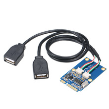 Mini pci-e�Dusb�D�ӿ� �Pӛ������mpcie�D�p��USB2.0�ӿڔUչ��