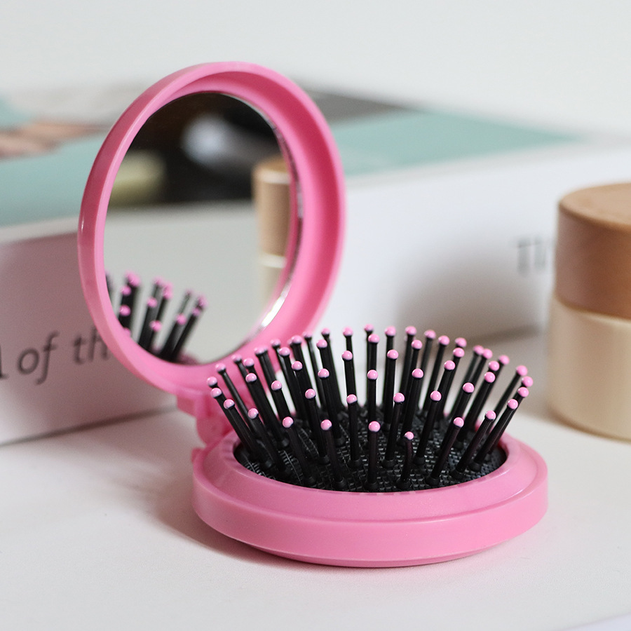 Cabeza de polvo de piel negra rosa oscura