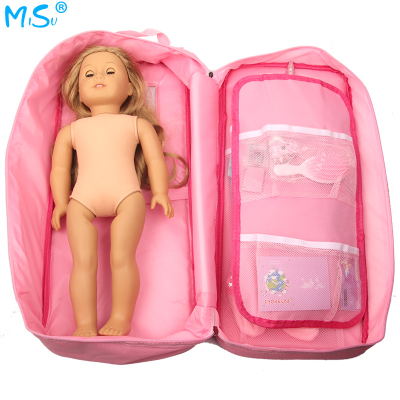 Bolsa de muñeca de juguete 18 pulgadas accesorios de Niña Americana 43cm bolsa de muñeca xiafu accesorios de muñeca renacida