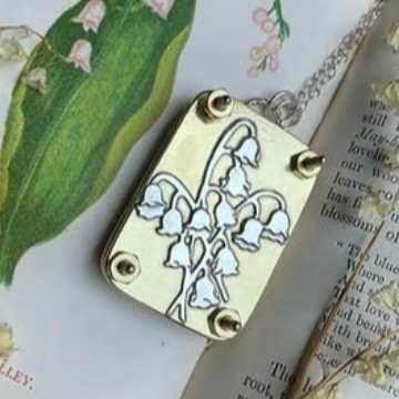 미니 꽃 프레스 - 릴리