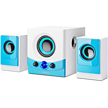 Enke Enkor Wooden Computer Speakers Home Desktop Notebook Amplifier Subwoofer High-Fidelity Sound Effect