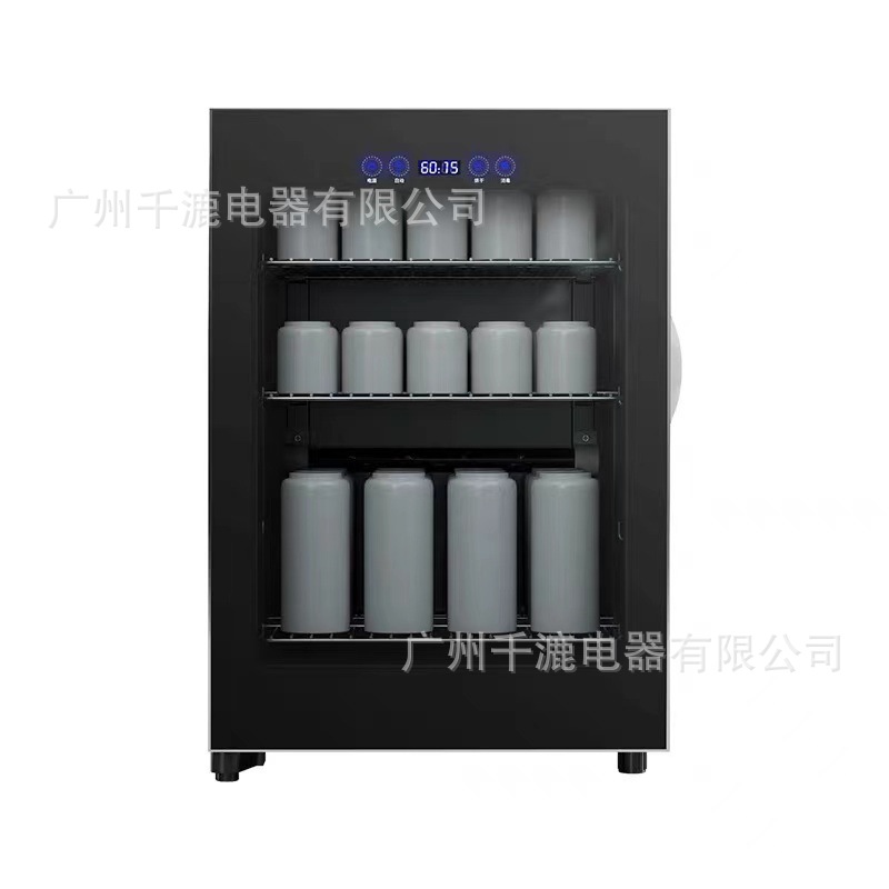 Cross-Border Exclusive 110V American Standard Disinfection Cabinet for Home Use, Tabletop Disinfection Cupboard, Kitchen Tableware Uv Drying