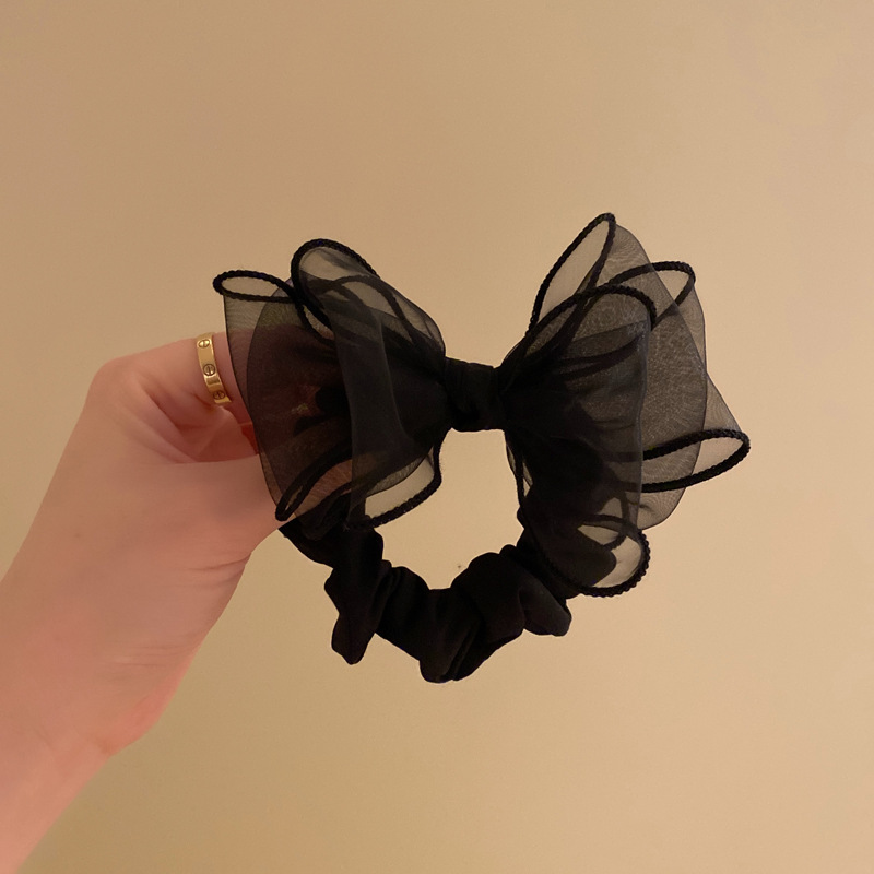 Fashion Bow Knot Cloth Handmade Hair Tie 1 Piece display picture 4